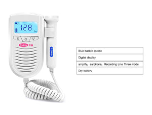 Doppler Fetal Monitor Latidos Fetales Bebés)