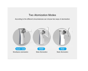 Nebulizador Portátil Para Adulto Y Bebé + Pilas