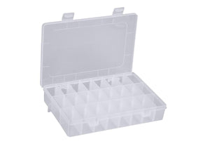 Caja plástica organizadora 24 compartimientos