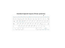 Cargar imagen en el visor de la galería, Teclado Qwerty Bluetooth Ios Android Windows Incluye Ñ
