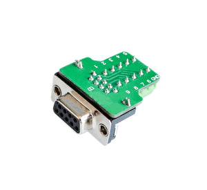 Conector Terminal Db9 Serial Rs232 Hembra