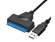 Cargar imagen en el visor de la galería, Cable Usb 3.0 A Sata 3 22 Pines 2.5 Pulgada
