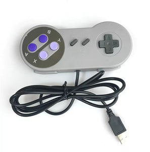 Control Joystick Super Nintendo Snes Usb Pc - Mac