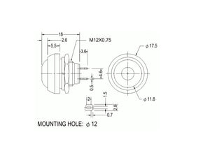 Alarma Buzzer 3-24v 95db Beep Continuo Zumbador