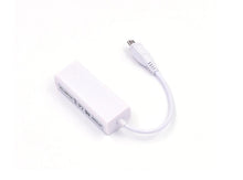 Cargar imagen en el visor de la galería, Adaptador Tarjeta Red Rj45 Fast Ethernet Usb 2.0 Micro Usb
