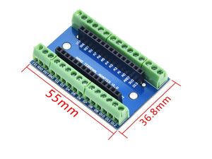 Adaptador expansión Terminales con Tornillo Arduino Nano