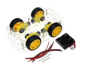 Chasis smart car 4 ruedas 4x4 Compatible con Arduino