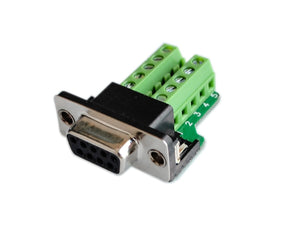 Conector Terminal Db9 Serial Rs232 Hembra