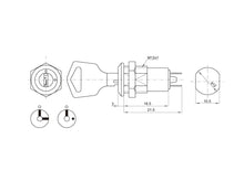 Cargar imagen en el visor de la galería, Interruptor con llave
