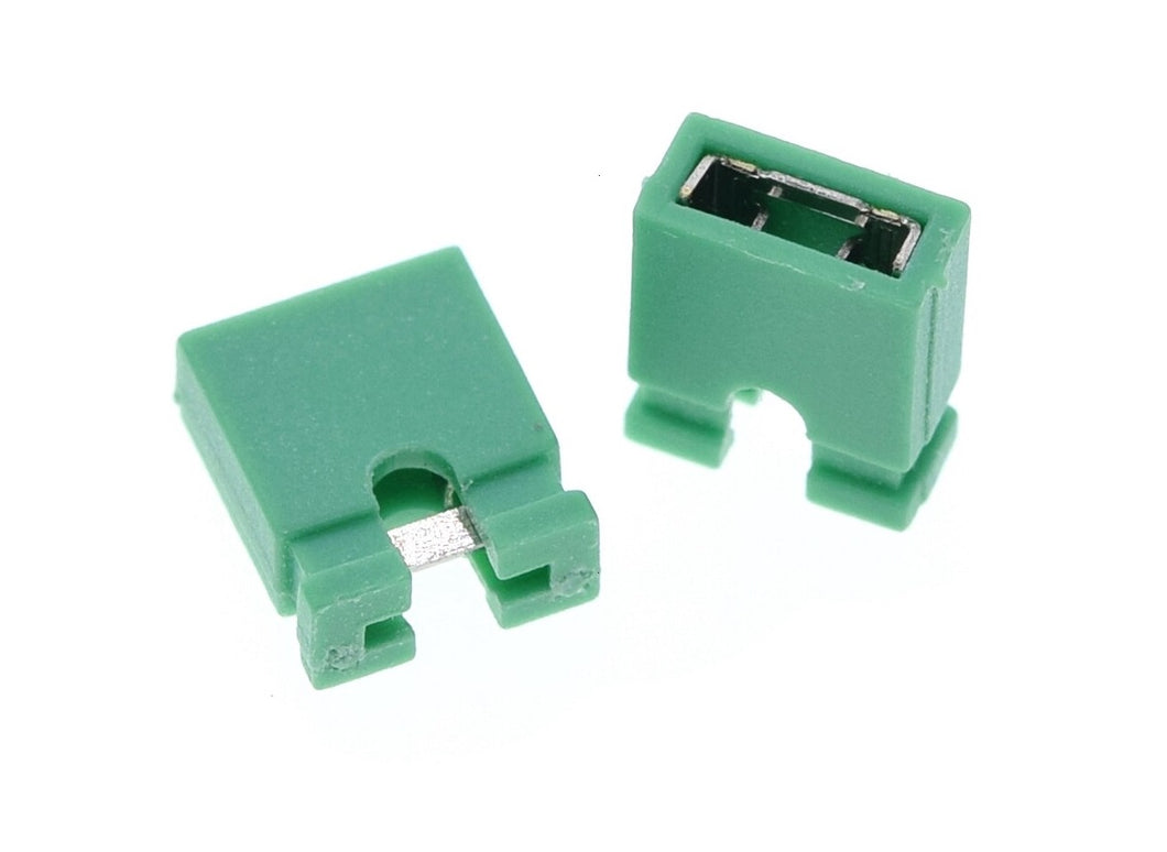 Conector Jumper 2,54 mm Verde