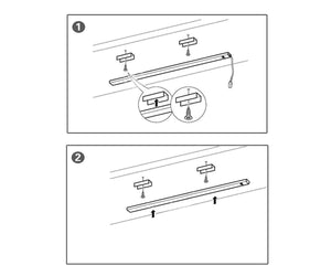 Lámpara Led Sensor Táctil (21 Led) 30 Cm