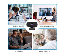 Cargar imagen en el visor de la galería, Cámara Web Webcam Hd 1080p Video HD Zoom
