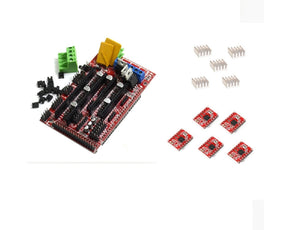 Shield Ramps 1.4 Impresora 3D + 5 driver A4988