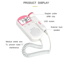 Cargar imagen en el visor de la galería, Doppler Fetal Monitor de latidos cardíacos
