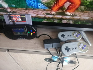 Poke Fami Dx Portátil Compatible Con Super Nintendo Snes