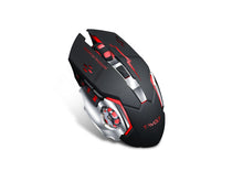 Cargar imagen en el visor de la galería, Mouse Gamer Inalámbrico Usb Recargable Led T-wolf
